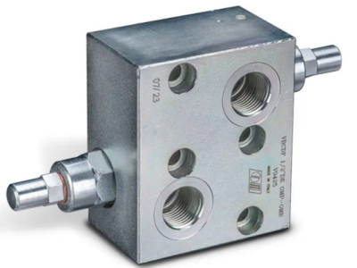 Brzdný ventil VBCDF 1/2” DE OMP-OMR, V1-V2-G1/2"