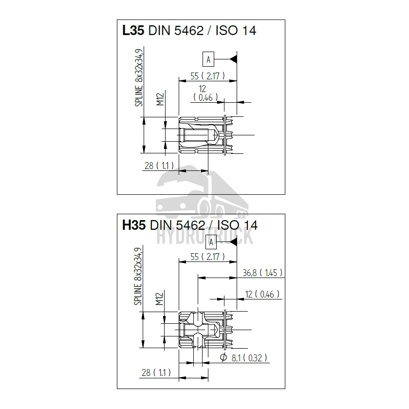 Hydraulické pístové čerpadlo Sunfab SAP-017L-N-DL4-L35-S0S-000 ISO
