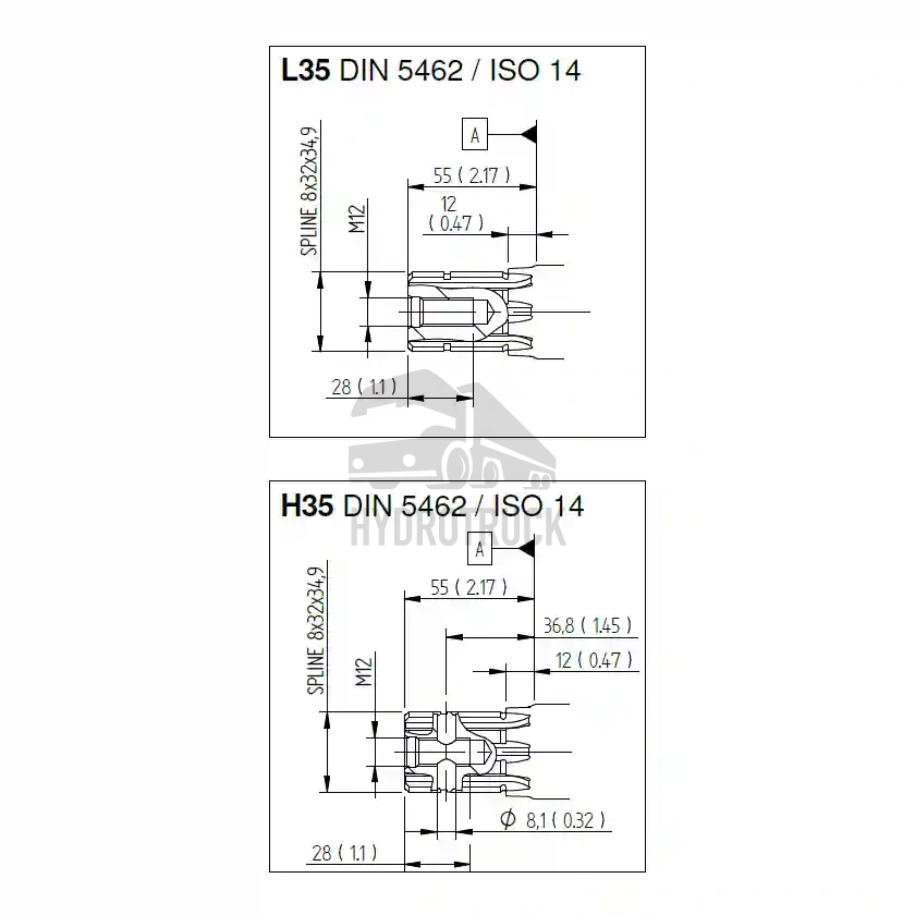 Hydraulické pístové čerpadlo Sunfab SAP-064L-N-DL4-L35-S0S-000 ISO