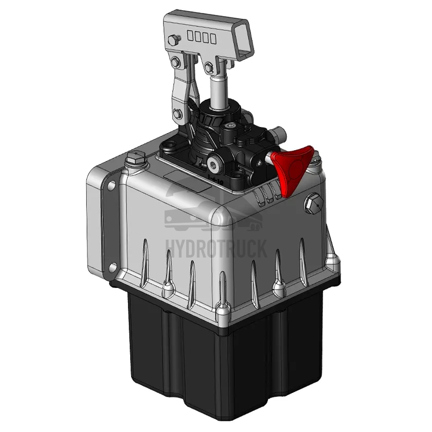 Ruční hydraulická pumpa OMFB FULCRO 12 PMS s ventilem a nádrží 4L 10601400040