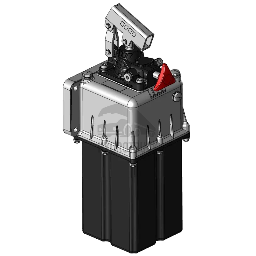 Ruční hydraulická pumpa OMFB FULCRO 25 PMS s ventilem a nádrží 5L 10600200049