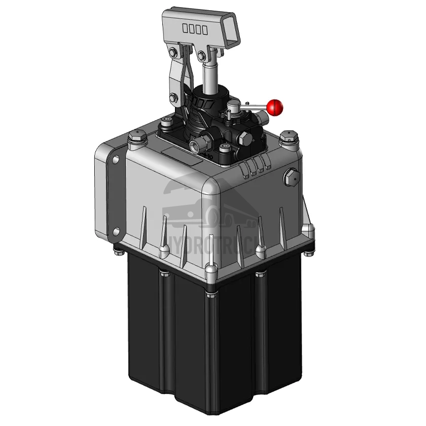Ruční hydraulická pumpa OMFB FULCRO 12 PMI s rozvaděčem a nádrží 5L 10601600043
