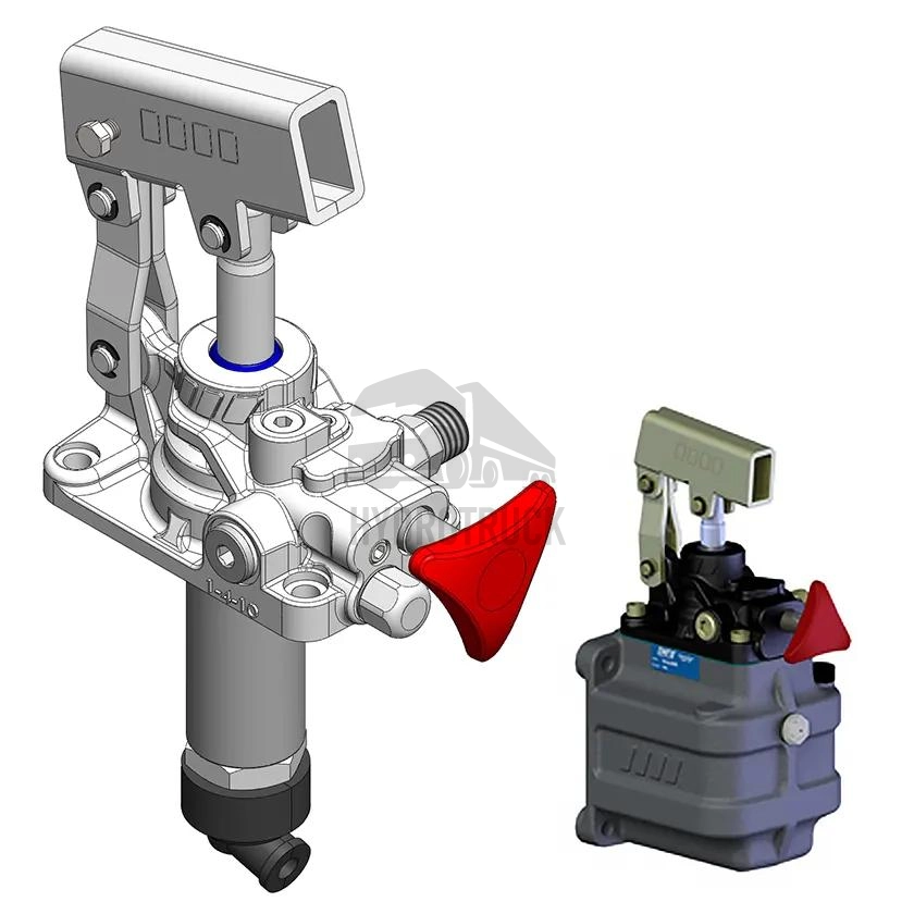 Ruční hydraulická pumpa OMFB FULCRO 12 PMS+VS s pojistným ventilem a nádrží 1L 10601800014