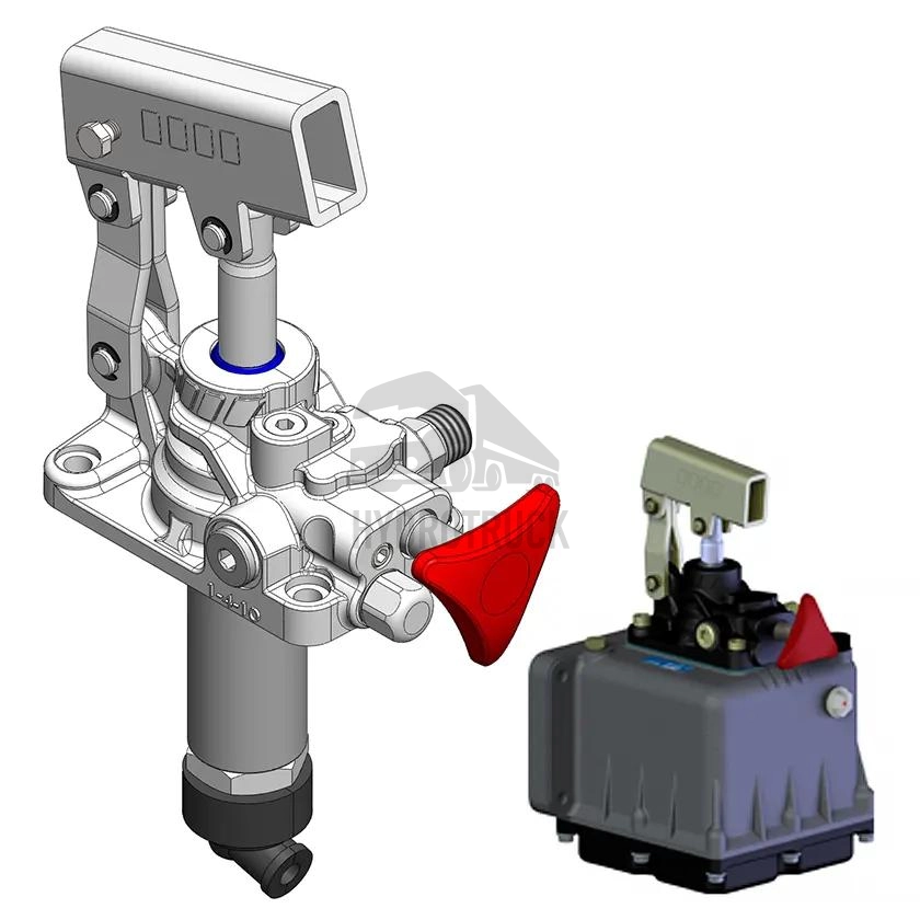 Ruční hydraulická pumpa OMFB FULCRO 12 PMS+VS s pojistným ventilem a nádrží 2L 10601800023