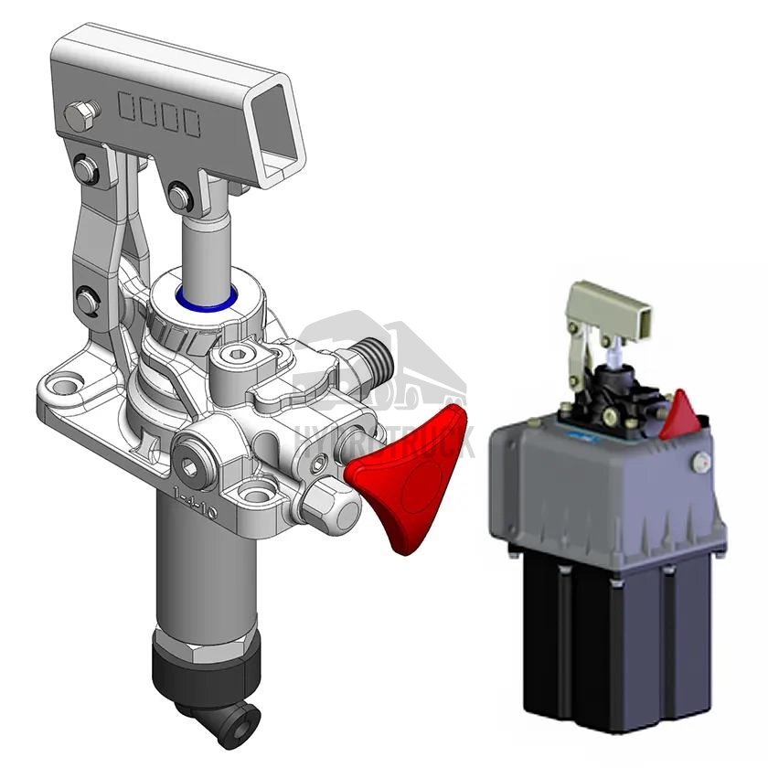 Ruční hydraulická pumpa OMFB FULCRO 12 PMS+VS s pojistným ventilem a nádrží 4L 10601800036