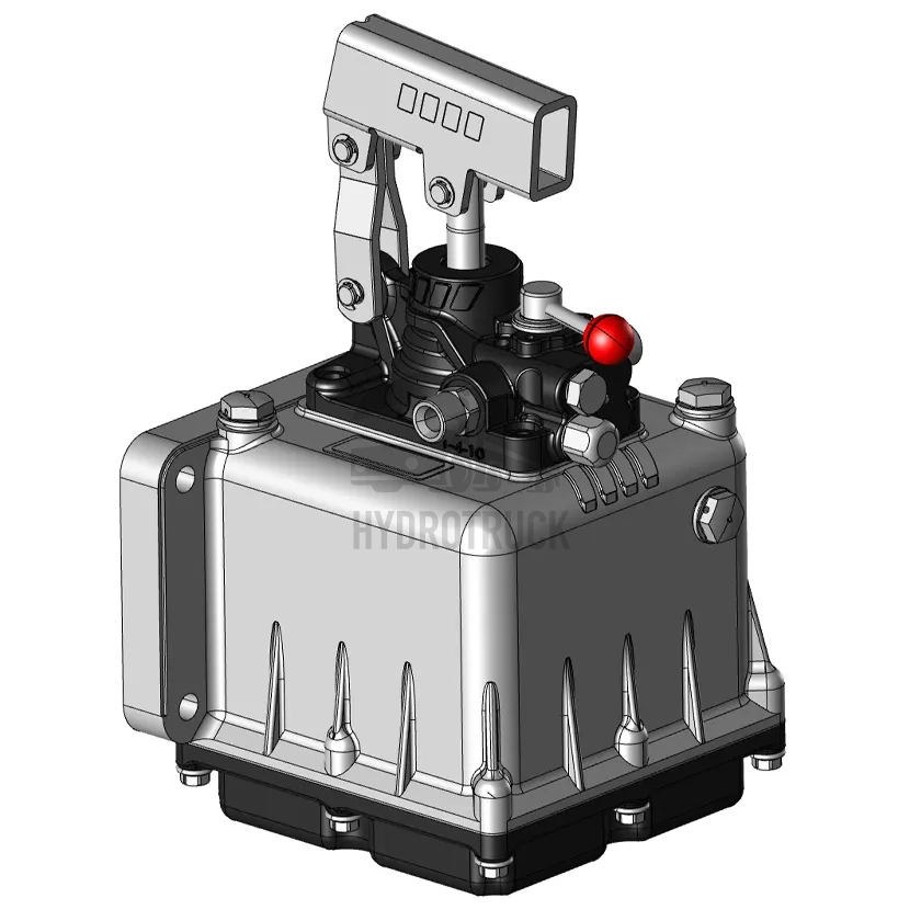 Ruční hydraulická pumpa OMFB FULCRO 25 PMI+VS s rozvaděčem a pojistným ventilem s nádrží 2L 10601100020