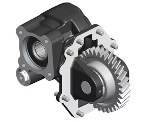 PTO 02802600172 pro SCANIA GR875/905-GRS895/905 V17, Boční, 450Nm ISO, pneumatické